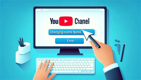 how to rename youtube channel|youtube how to change channel.